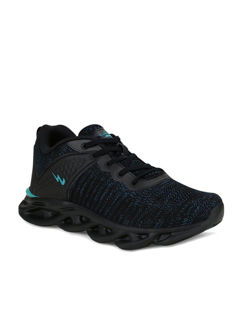 Campus Men's Point Black Running Shoes