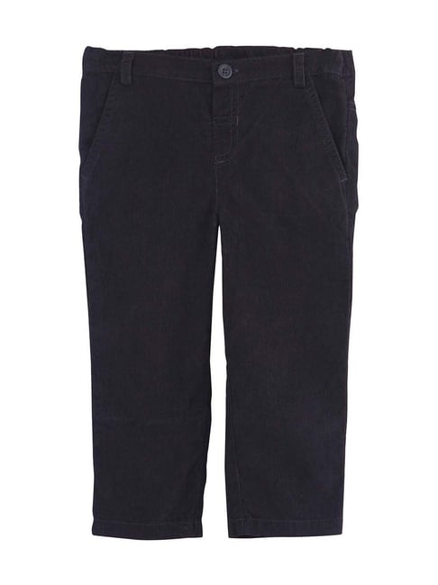 Beebay Kids Black Cotton Trousers