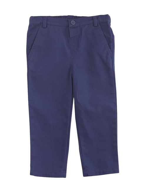 Girls Regular Leg Pure Cotton School Trousers  MS