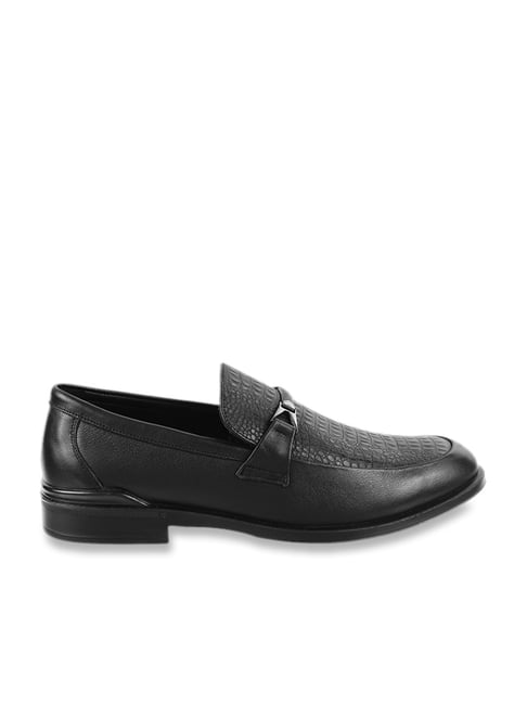 Buy J. Fontini by Mochi Black Formal Loafers for Men at Best Price ...