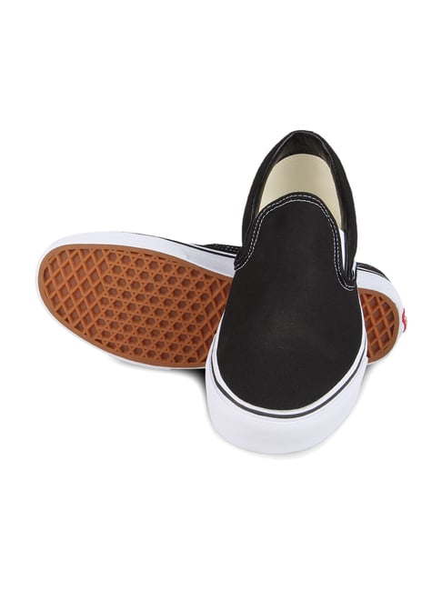 Buy Vans Classic Black Slip-On Sneakers for Men at Best Price @ Tata CLiQ