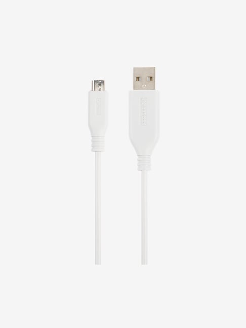 Stuffcool Force 2.1Amp Micro USB Charging Cable for Android Phones 1M White