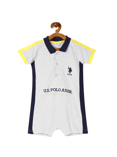 Infant Clothing Infant Polo Onesie Buy Polo Kids Grey Embroidered