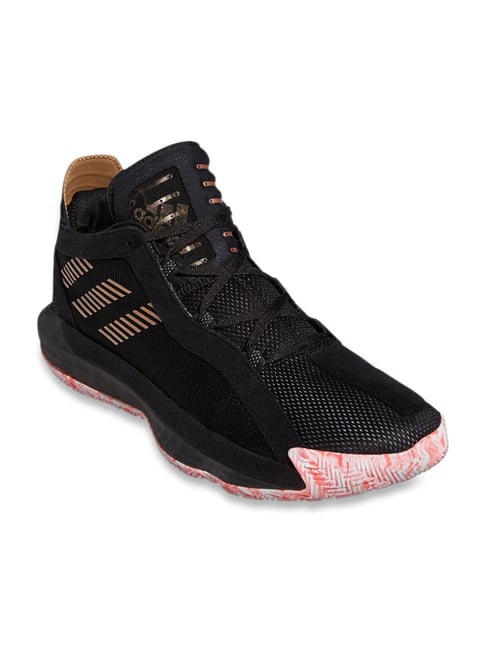 Adidas Men's Dame Black Basketball Shoes