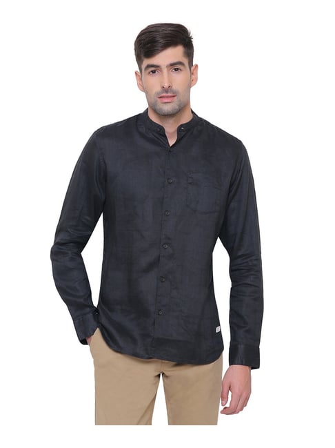 Buy Being Human Black Slim Fit Shirt 