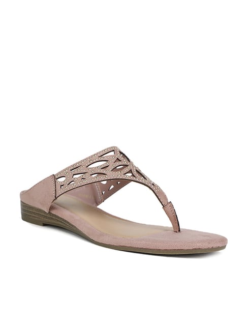 Blush pink flip online flops