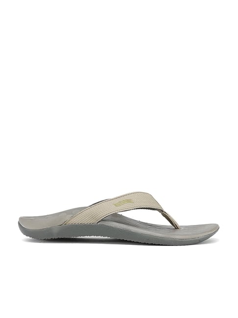 Scholl by Bata Women's Orthoheel Beige Thong Sandals