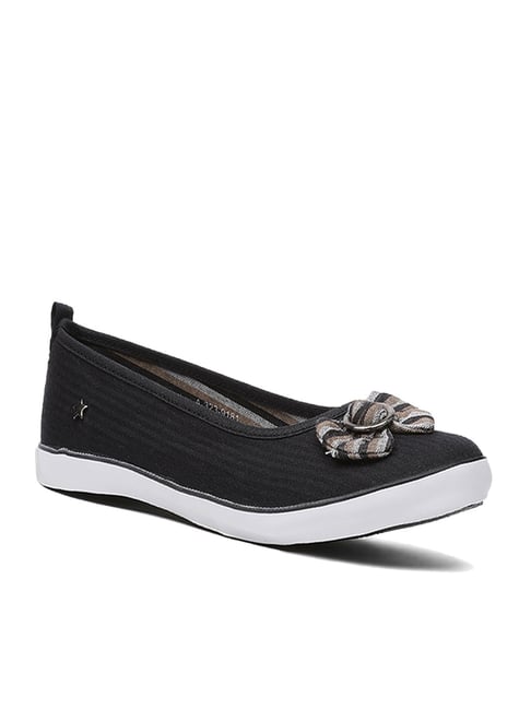 Buy North Star by Bata Black Flat Ballets for Women at Best Price