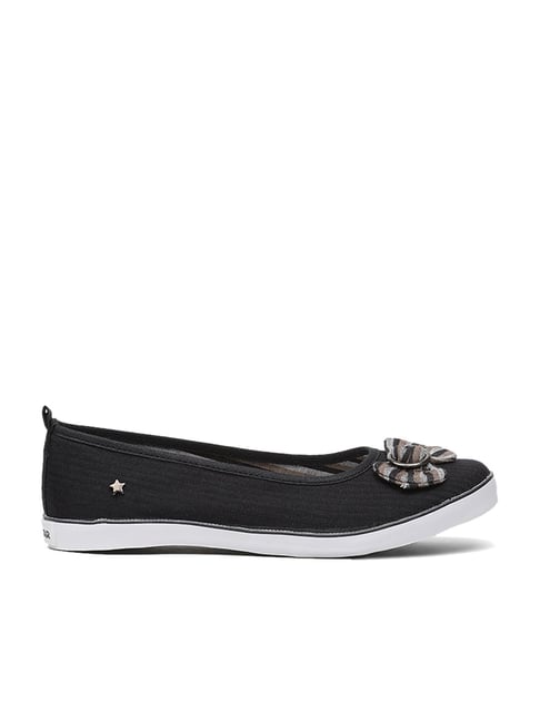Buy North Star by Bata Black Flat Ballets for Women at Best Price
