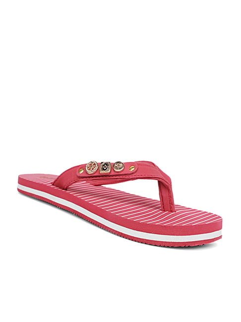 Hush Puppies by Bata Women's Allina Pink Flip Flops