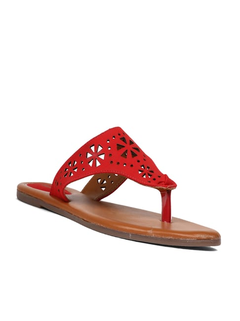 Buy Bata Aditi Red Thong Sandals for Women at Best Price Tata CLiQ