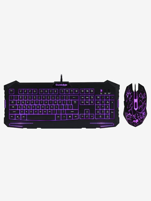Buy Cosmic Byte Dark Matter Wired Gaming Keyboard and Mouse Combo