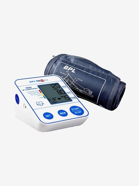 BPL 120/80 B18 Digital Blood Pressure Monitor with USB Compatibility (White)