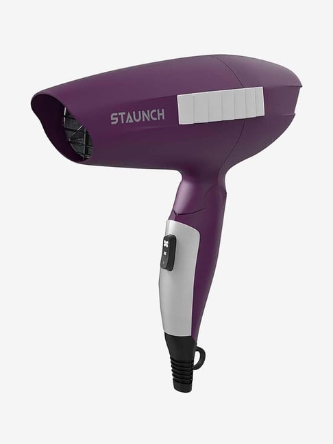 Staunch SHD1011 1000W Compact and Foldable Hair Dryer (Purple)