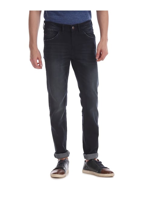 dark rinse jeans