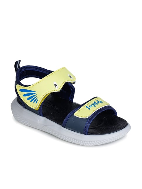 Kids discount yellow slippers