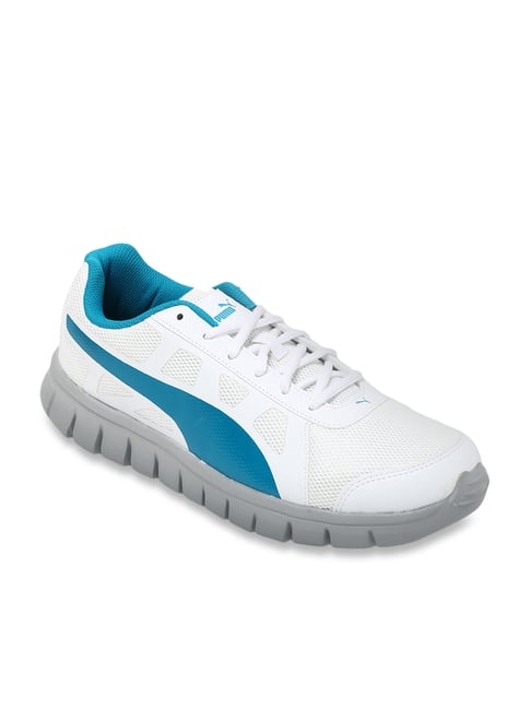 Puma Men's Blur V1 White Running Shoes