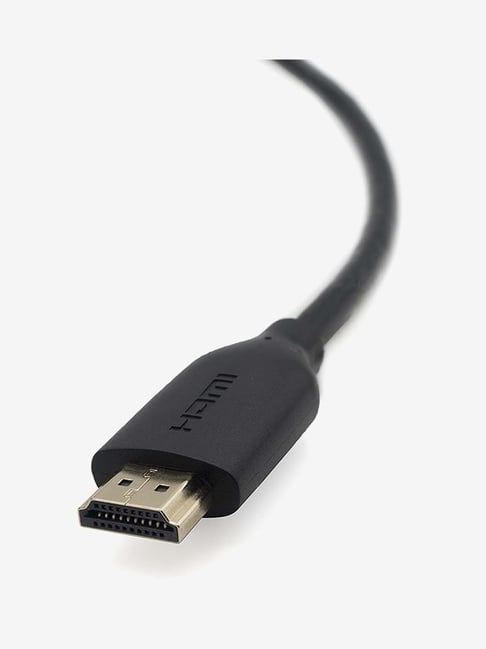 Belkin F3Y021BT1M High Speed 3.3 Feet Gold Plated HDMI Cable Black
