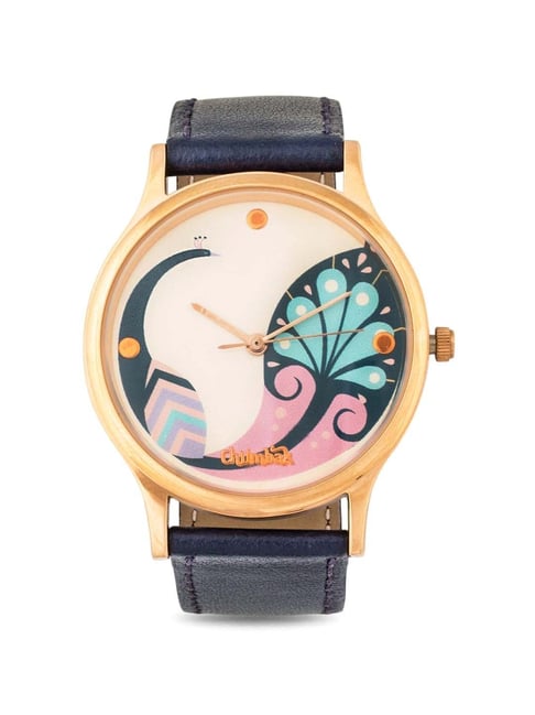 Chumbak HQ6 Urban Feathers Analog Watch for Women