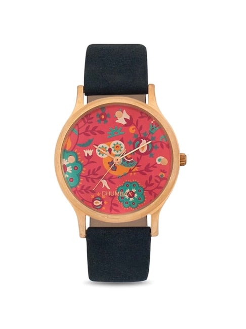 Chumbak KQ6 Classic Boho Owl Analog Watch for Women