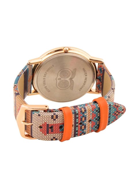 Buy Chumbak KX1 Tribal Elephant Aztec Analog Watch for Women at