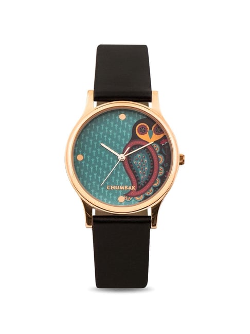 Chumbak QH8 Folksy Owl Analog Watch for Women