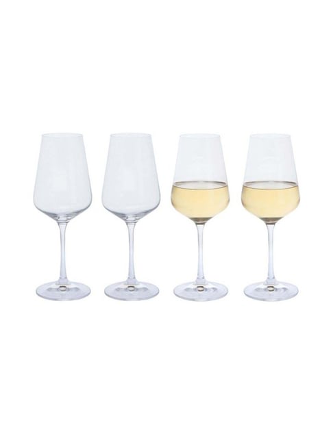 Buy HAZEL Finish Silver Drinking Water Glasses - Set of 12 (350ml) at Best  Price @ Tata CLiQ