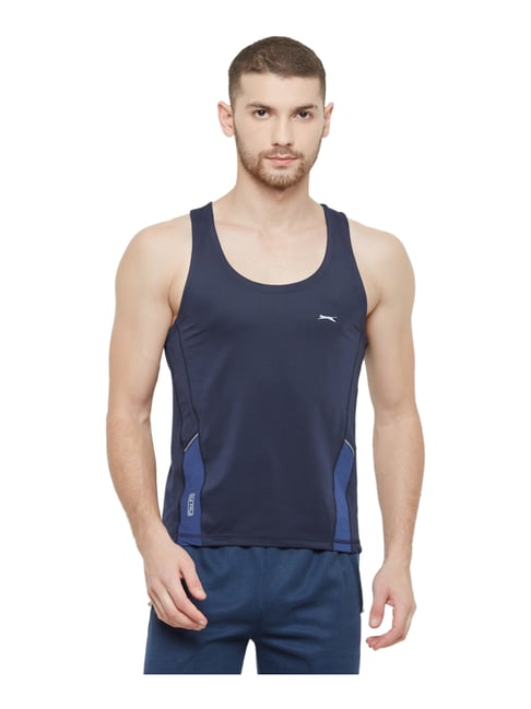 Black Panther Sports Navy Regular Fit 