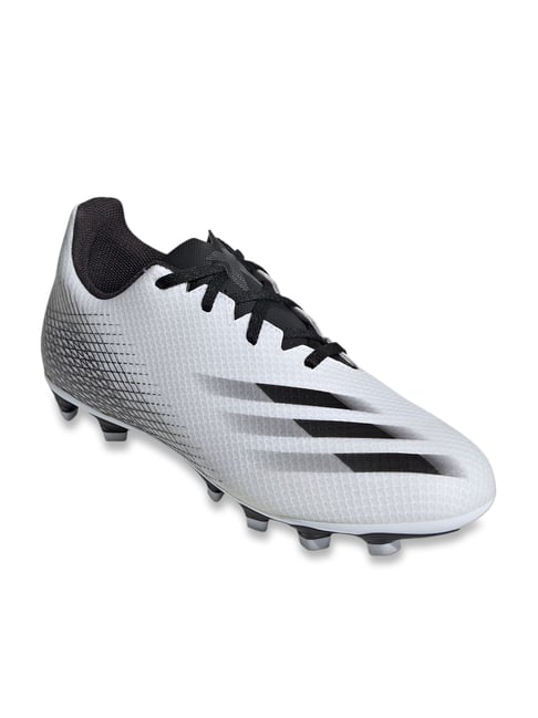 Adidas Men's X Ghosted.4 FXG White Football Shoes