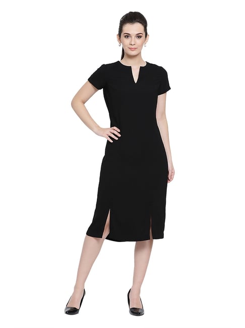 Black Long Sleeve Dress - Ribbed Mini Dress - Bodycon Mini Dress - Lulus
