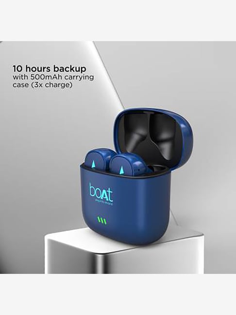 Buy Boat Airdopes 431 True Wireless EarPods With Mic (Blue) Online