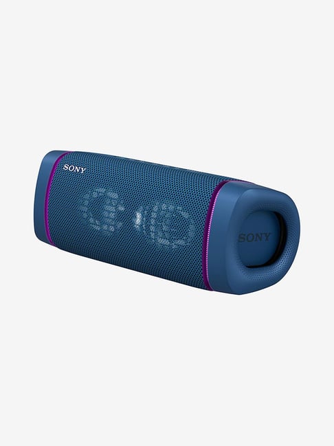 Sony SRS-XB33 Wireless Extra Bass Bluetooth Speaker with Speakerphone (Blue)