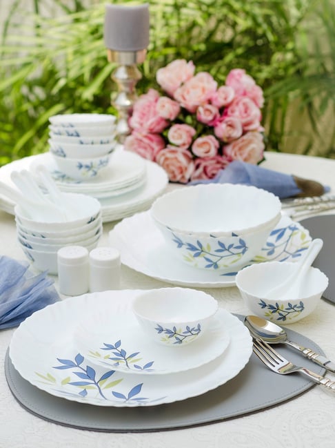 Buy LaOpala Silken Charm Opalware 23 Piece Dinner Set at Best