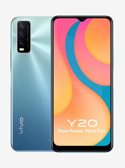 Vivo Y20 64 GB (Purist Blue) 4 GB RAM, Dual SIM 4G from