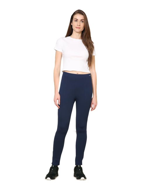 Van Heusen Woman Navy Skinny Fit Trousers-picture-28
