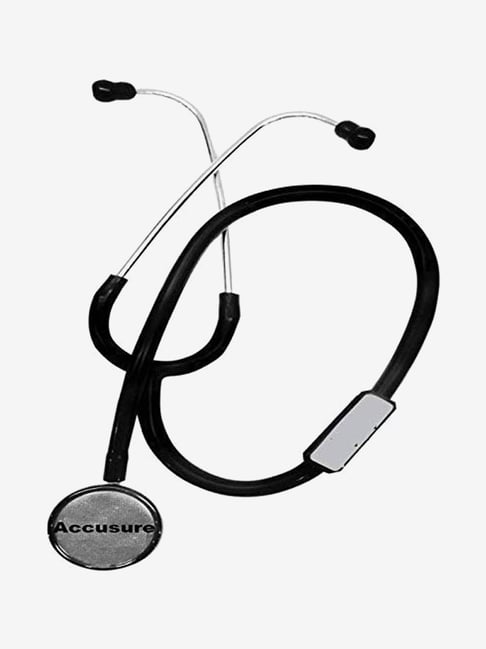 AccuSure ST-01 Stethoscope (Black)