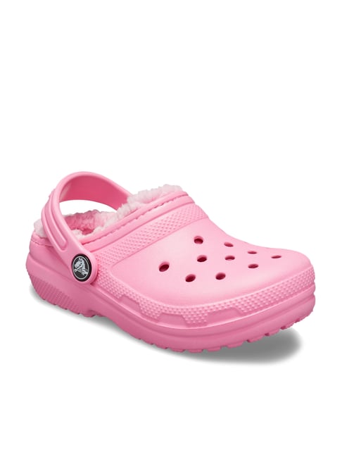 Buy Crocs Classic Pink Back Strap Clogs for Girls at Best Price