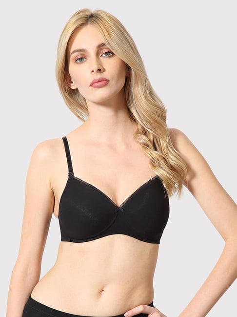 Van Heusen Women Black Non Wired Padded Bra