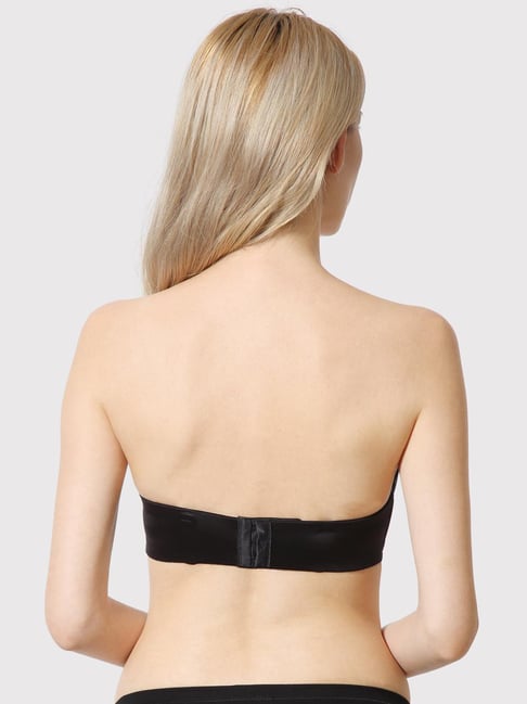 Van Heusen Black Cotton Full Coverage Bra