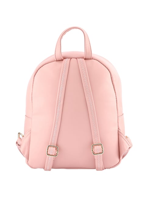 Buy Fastrack Lorraine Pink Medium Laptop Backpack For Women At Best ...