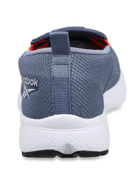 blue walking trainers
