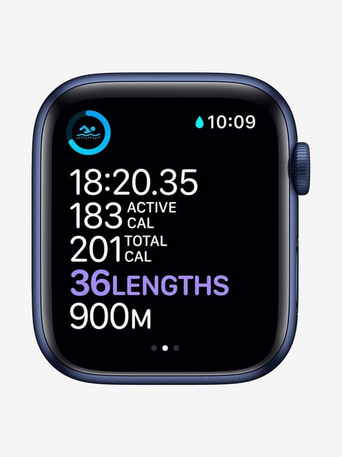 Buy New Apple Watch Series 6 (GPS + Cellular, 44mm) Navy Online At Best