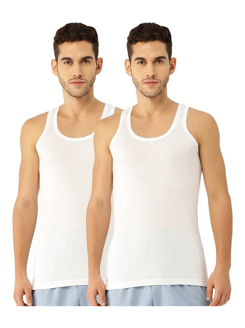 XYXX White Vest- Pack of 2-picture-24