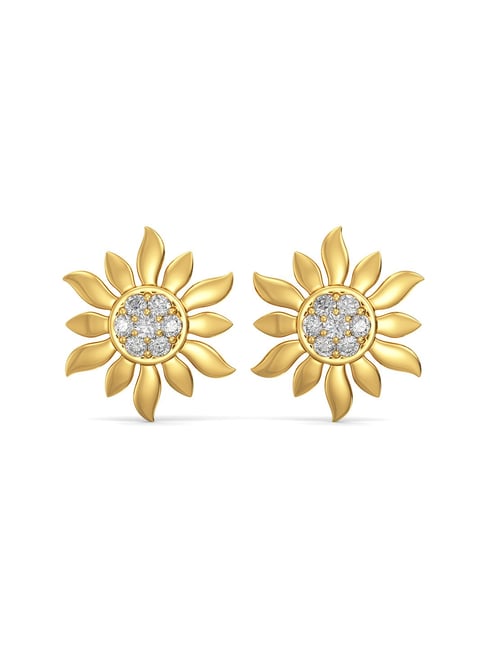 Buy Joyalukkas 22k Gold Earrings for Women Online at Best Prices | Tata ...