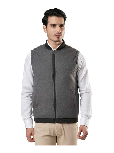Buy Raymond Black Slim Fit Quilted Jacket for Mens Online Tata CLiQ