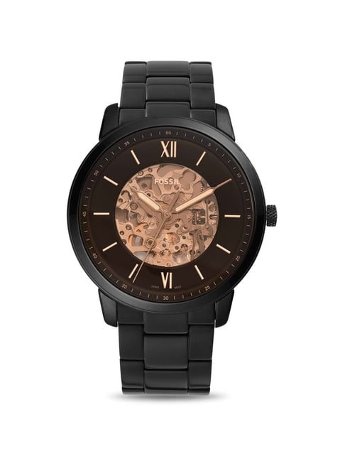 Black Fossil Watch For Men at Rs 1000/box in Surat | ID: 2851782229733