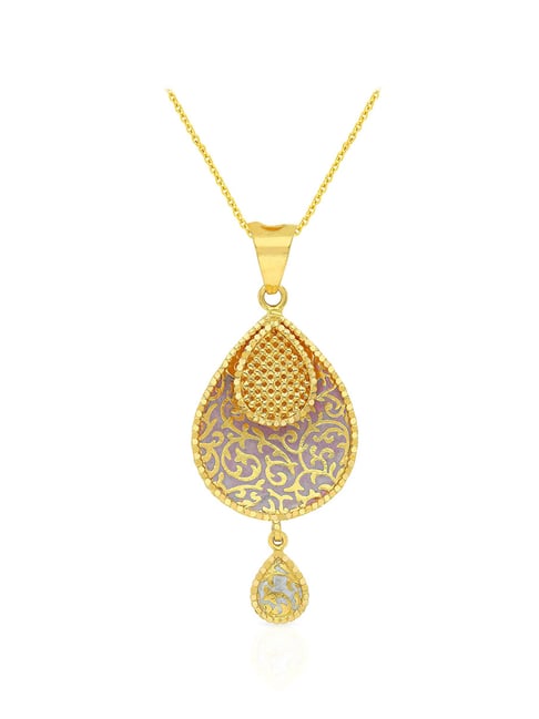 Diamonds 22k Gold Pendant 