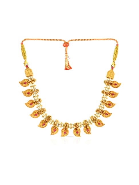 Diamonds Divine 22k Gold Necklace 