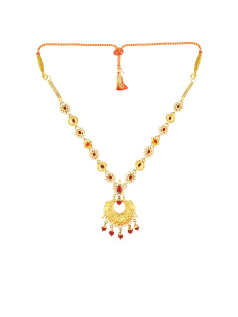 Diamonds 22k Gold Necklace 