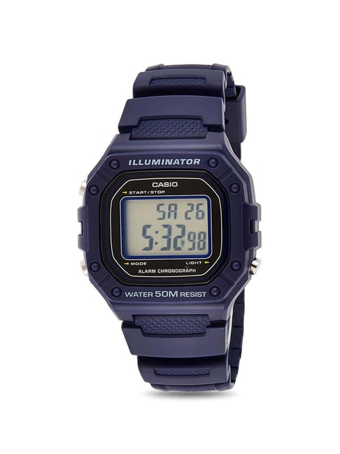 Casio W-218H-2AVDF Youth Series Digital Watch for Men